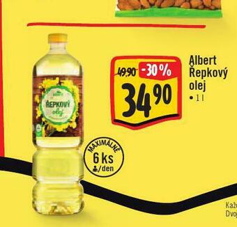 Jip Albert řepkový olej nabídka