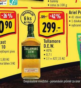 Albert Tullamore dew 40% nabídka