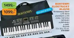 Dráčik Bontempi elektrický klavír nabídka