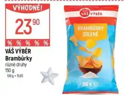 Globus Váš výběr brambůrky nabídka