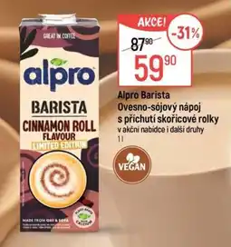 Globus Alpro Barista Cinnamon Roll Flavour nabídka