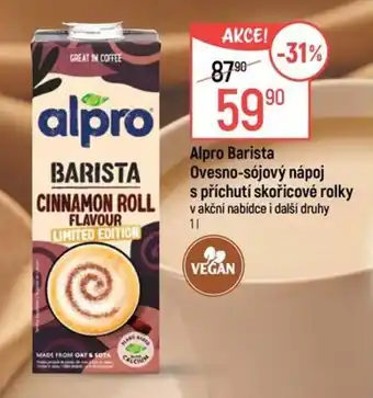 Alpro Barista Cinnamon Roll Flavour