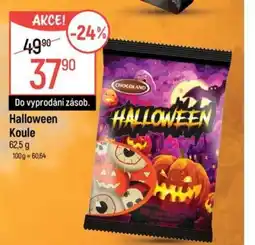 Globus Chocoland halloween koule nabídka