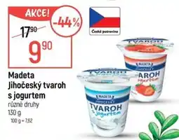 Globus Madeta jihočeský tvaroh s jogurtem nabídka