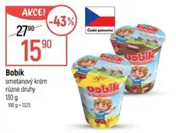 Globus Bobík smetanový krém různé druhy nabídka
