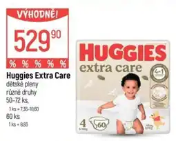 Globus Huggies extra care nabídka