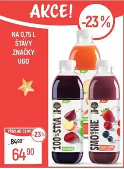 Globus Ugo šťávy nabídka