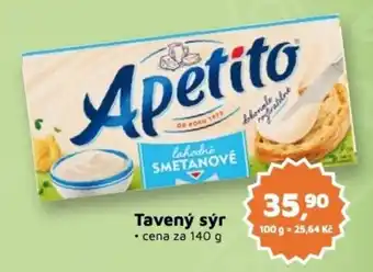 Apetito tavený sýr