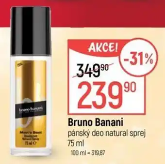 Bruno Banani pánský deo natural sprej