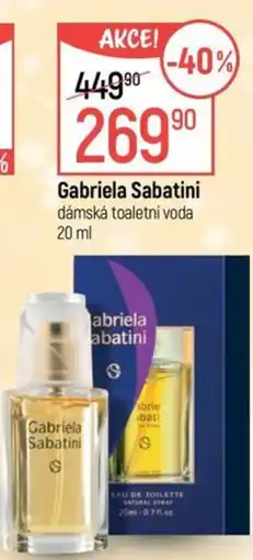 Globus Gabriela Sabatini dámská toaletní voda nabídka