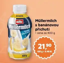 Můjobchod Müllermilch s banánovou příchutí nabídka