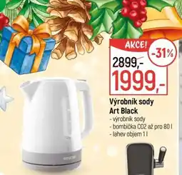 Globus Sencor výrobník sody Art Black nabídka