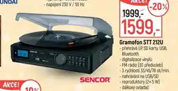 Globus Sencor gramofon stt 212u nabídka