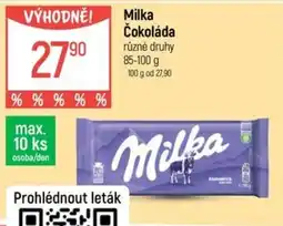 Globus Milka Čokoláda nabídka