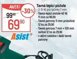 Globus Asist tavná lepící pistole nabídka