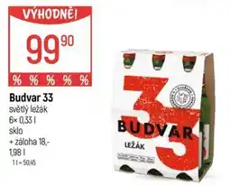 Globus Budvar ležák nabídka