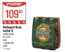 Globus Radegast Ryze hořká 12 nabídka