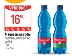Globus Magnesia přírodní neperlivá, jemně perlivá, perlivá nabídka