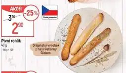 Globus Pivní rohlík nabídka
