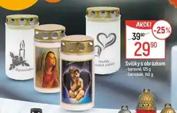Globus Svíčky s obrázkem nabídka