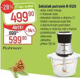 Globus Rohsnon sekáček potravin R-5120 nabídka