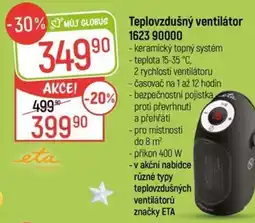 Globus Teplovzdušný ventilátor 1623 90000 nabídka