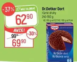 Globus Dr.Oetker Krtkův dort nabídka