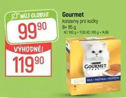 Globus Gourmet konzervy pro kočky nabídka