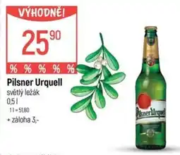 Globus Pilsner Urquell světlý ležák nabídka