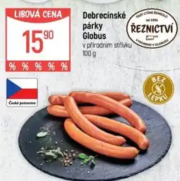Globus Debrecinske parky Globus nabídka