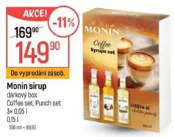 Globus Monin sirup nabídka