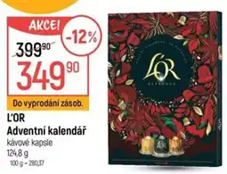 Globus L'OR adventní kalendář nabídka