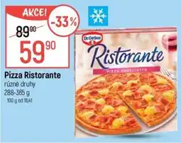 Globus Dr.Oetker Pizza Ristorante nabídka