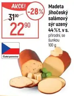 Globus Madeta jihočeský salámový sýr uzený nabídka
