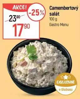 Globus Gastro Menu Camembertový salát nabídka
