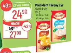 Globus President tavený sýr nabídka