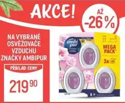 Globus Ambipur osvěžovače vzduchu nabídka