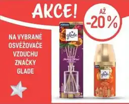 Globus Glade osvěžovače vzduchu nabídka
