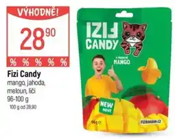 Globus Fizi Candy mango, jahoda, meloun, liči nabídka