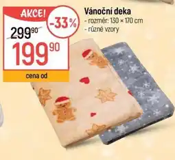 Globus Vánoční deka nabídka