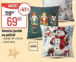 Globus Prego Home Vánoční povlak na polštář nabídka