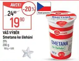 Globus Váš výběr smetana ke šlehání nabídka