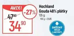 Globus Hochland gouda 48% plátky nabídka