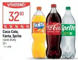 Globus Coca-Cola, Fanta, Sprite nabídka