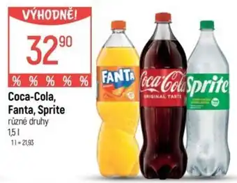 Coca-Cola, Fanta, Sprite