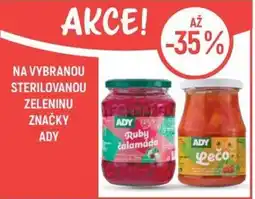 Globus Ady sterilizovaná zelenina nabídka