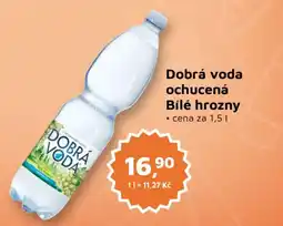 Můjobchod Dobrá voda ochucená bílé hrozny nabídka