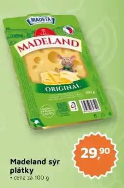 Můjobchod Madeland sýr plátky nabídka