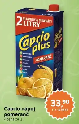Můjobchod Caprio nápoj pomeranč nabídka