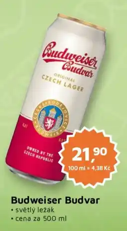 Můjobchod Budweiser Budvar nabídka
